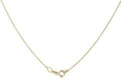 New 0.62ctw Diamond Double Circle Frame Pendant Necklace in 14K