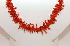 Vintage Natural Branch Coral Necklace