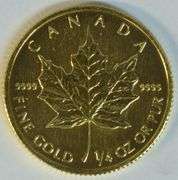 Pristine Superb Gem BU 1998 pure .9999 $10 Canada Maple Leaf Gold