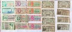 Lot of Twenty Five Military Payment Certificates.