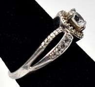 CZ Gemstone Ring in Sterling Silver