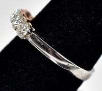 CZ Gemstone Ring in Sterling Silver