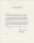 The John F. Kennedy Memorial Medal Proof in pure Sterling Silver