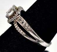 CZ Gemstone Ring in Sterling Silver