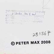 2 Liberties, Flag and Heart by Peter Max