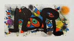 Joan Miro, Sculpture Plate 1