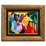 Tranquility by Itzchak Tarkay (1935-2012)