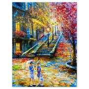 Ladies at the Steps by Vadik Suljakov