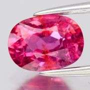 Top color! 1.22ct glittering bubblegum pink Tourmaline!!