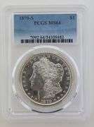 1879 S Morgan Silver Dollar, PCGS MS64