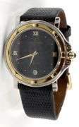 Raymond Weil quartz black dial watch