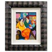 Chit Chat by Itzchak Tarkay (1935-2012)