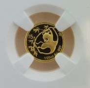 2007 China Gold 15Y 1985 Panda, NGC PF69 Ultra Cameo