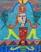 Spectacular One Of A Kind Mixed-Media On Paper by Romgo