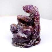 Very intricate and large 104.31ct untreated Ruby Iguana!