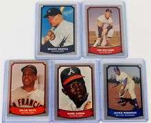 5 Baseball Legends 1988 Cards