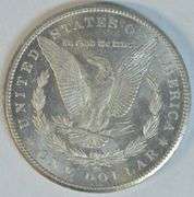 Fully struck Choice BU 1885-CC Morgan Silver Dollar. Key date