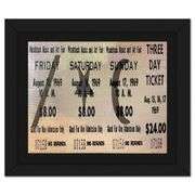 Woodstock Ticket by Steve Kaufman (1960-2010)