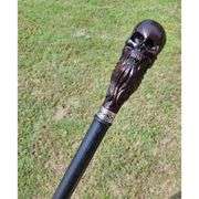 Bearded Skull Walking Cane
