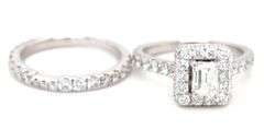 Neil Lane 0.52ct center diamond bridal set