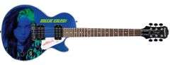 Billie Eilish Signed Gibson Epiphone Les Paul Photo Graphics Guitar ACOA