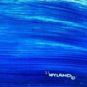 Original Hand Signed Acrylic on Canvas, Whale Tail by Wyland Wyland Whale Tail