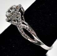 CZ Gemstone Ring in Sterling Silver