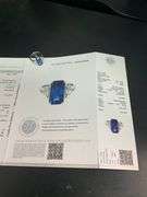CERTIFIED BRAND NEW NATURAL BURMESE SAPPHIRE WITH DIAMOND RING