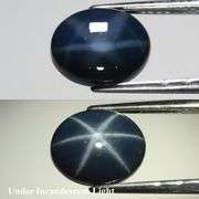 Strong patterned! 4.26ct Star Sapphire!