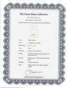 Rare Pablo Picasso Embossment from Chant Funèbre pour Ignacio Sánchez Mejías, 1976