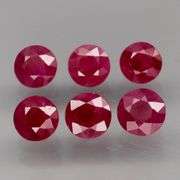 Collectors 6.82ct PIGEONS BLOOD Burmese Ruby set!!!
