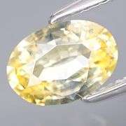 Premium VS grade! 1.13ct Canary yellow Ceylon Sapphire!