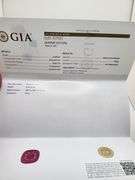 GIA Certified 5.73 CT Ruby