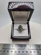 Extremely fine Victorian Emerald and diamonds ring