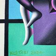 In Light of Geometry by Mark Kostabi