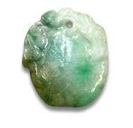 Natural Jadeite Hand Carved Pumpkin