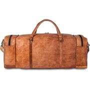 Large Full Grain Leather Duffel Bag