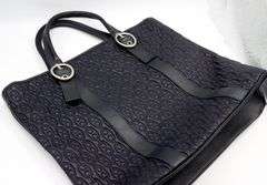 Celine chain link embossed tote