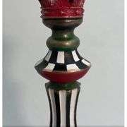 Set of 3 Large Chess Pieces Decor