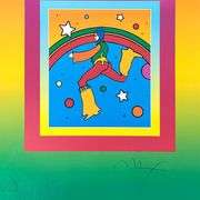 Cosmic Jumper on Blends by Peter Max