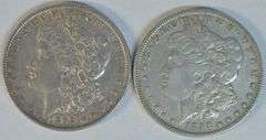 High end 1892-P & 1892-O Morgan Silver Dollars