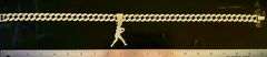 Huge World Series 114.5 Gram 14 Kt Gold Plated Simulated Diamond  Baseball Chain Pendant cklace
