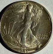 Sharp 1941 BU Walking Liberty Half
