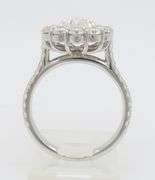 Designer Rahaminov GIA 3.84CTW Earth Mined Oval Diamond Ring