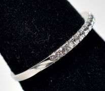 CZ Gemstone Ring in Sterling Silver