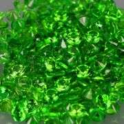 Top chrome green 3.39ct Chrome Diopside set!