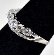 CZ Gemstone Ring in Sterling Silver