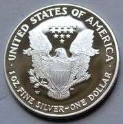 2003 W Proof Silver Eagle With Box & Paper