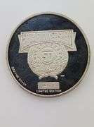 1998 Jeff Gordon - 1 OZ. Silver Nascar Round