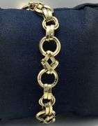 14K Yellow Gold Vintage Italian Bracelet